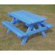 Marmax Junior Picnic Bench - Blue