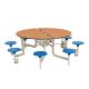 8 Seater Round Folding Table - 735(H) x 2155mm(Dia)