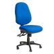 Jumbo High Back Operator Chair - With Height Adjustable and Folding Arms