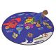 World Map Rug