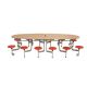 Communicator Table Seating Unit - 690mm(H)