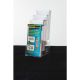 4 x 1/3A4 (trifold) Tier Expandable Desktop Dispenser