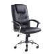 Somerset High Back Managers Chair - Black Leather 