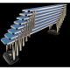 8 Stacking Benches with Bench Skates