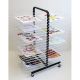Large Shelf Mobile Drying Rack 40 Shelves