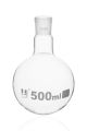 Flask Boiling -Screw Thread, Round Bottom 500 ml Socket 24/29-EIS-CH01002I