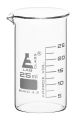 Beaker Tall form, with spout made of borosilicate glass, graduated, 25ml.-EIS-CH0127A