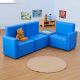 PVC Reading Corner Sofas Blue - (ETT-FU00944)